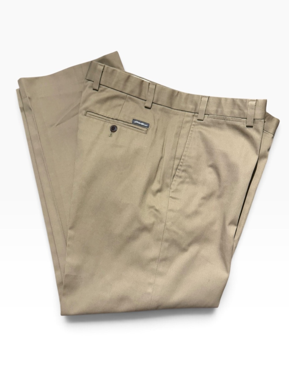 Eddie Bauer Men's Khaki Chinos - Tan